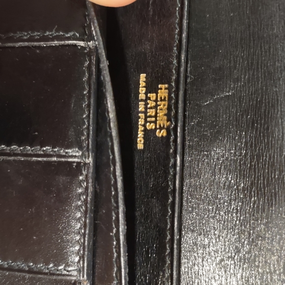 Authentic Vintage Hermes Wallet - Picture 5 of 10